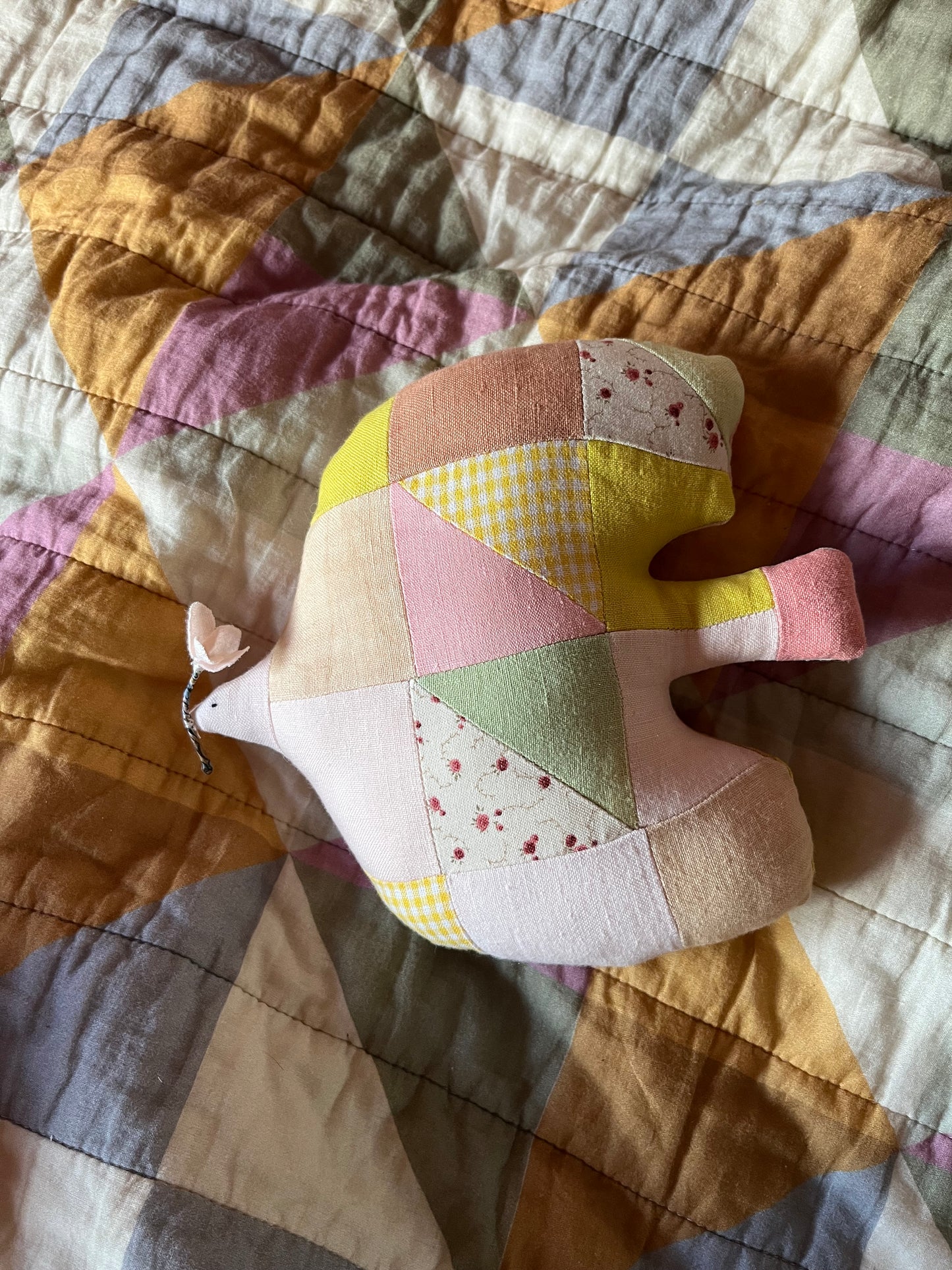 patchwork vogel