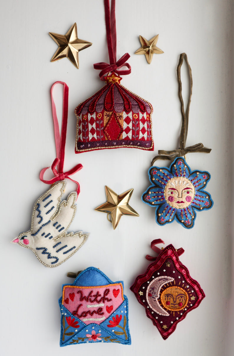 Ornament maan & ster