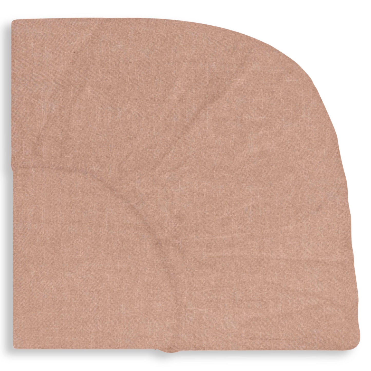 Linnen hoeslaken ledikant soft rose - Lis Labels