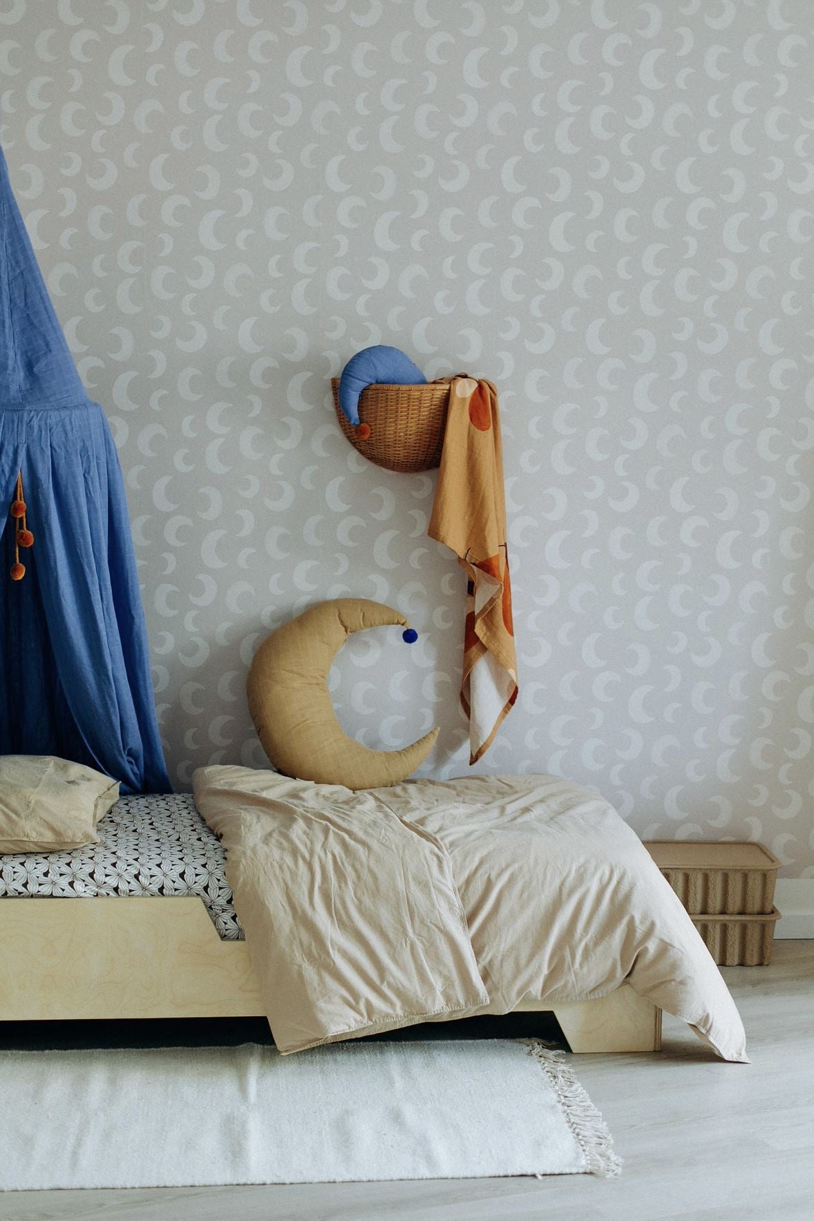 Behangstaal Meet Me at the Wall - Moon Sand - Aniek Bartels