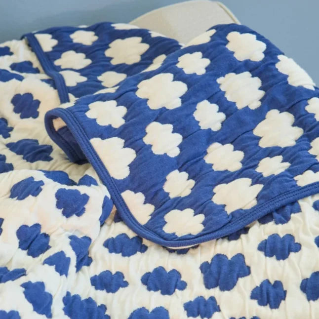 Detail rice wolk deken