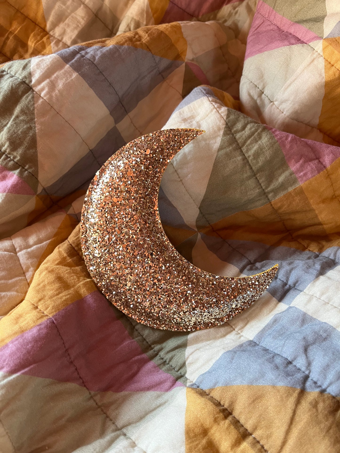 Maan met glitter