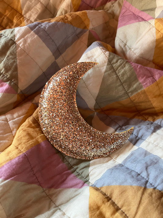 Maan met glitter