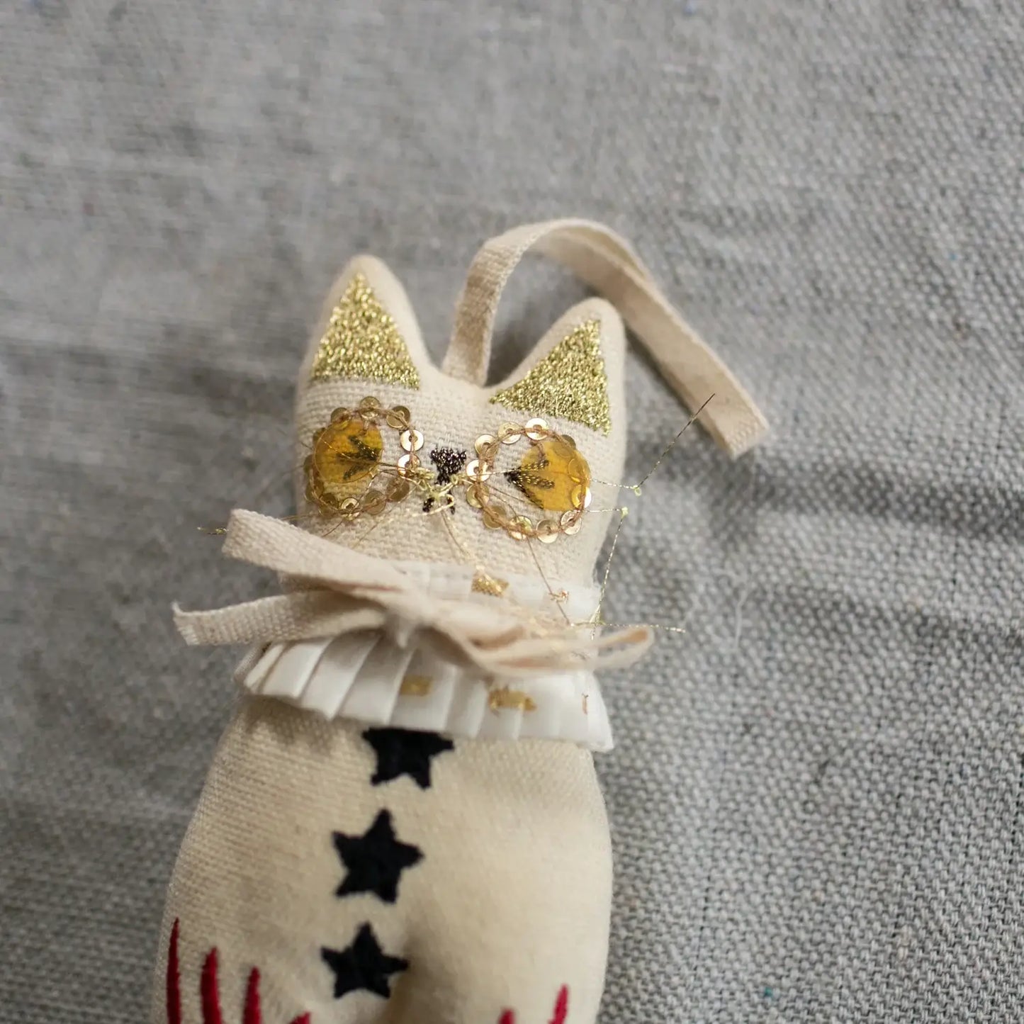 Raketkat, Katoenen Ornament Skippy Cotton