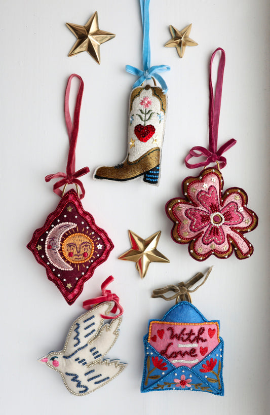 Geluksklavertje ornament