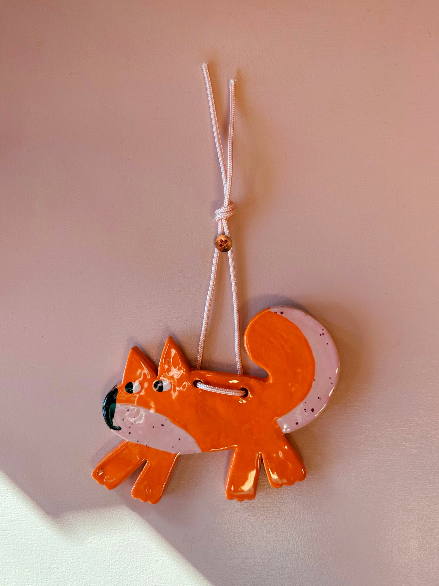 Ceramic Squirrel – Baby Looking Left
