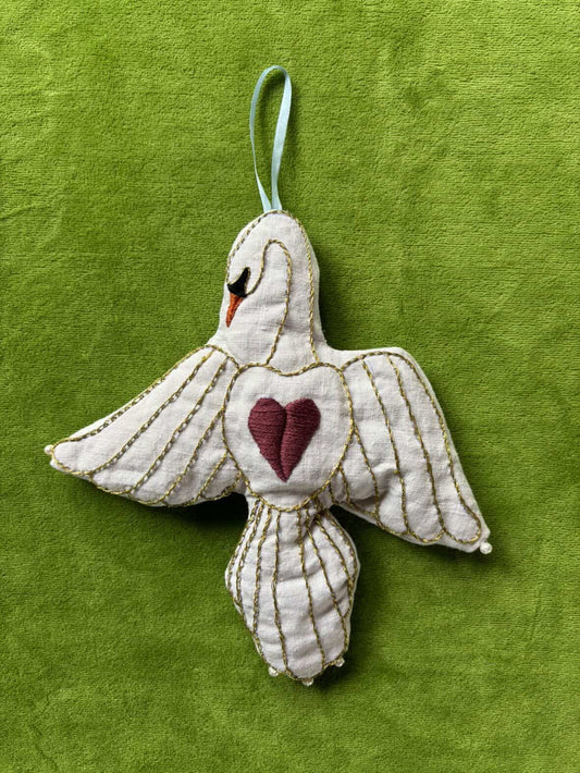 Swan ornament