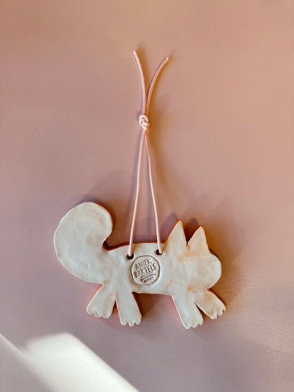 Ceramic Squirrel – Baby Looking Left