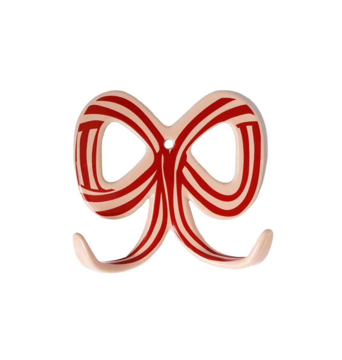 Haak strik met strepen