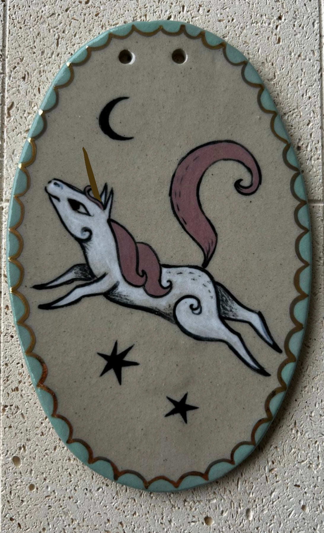 Medaillon unicorn