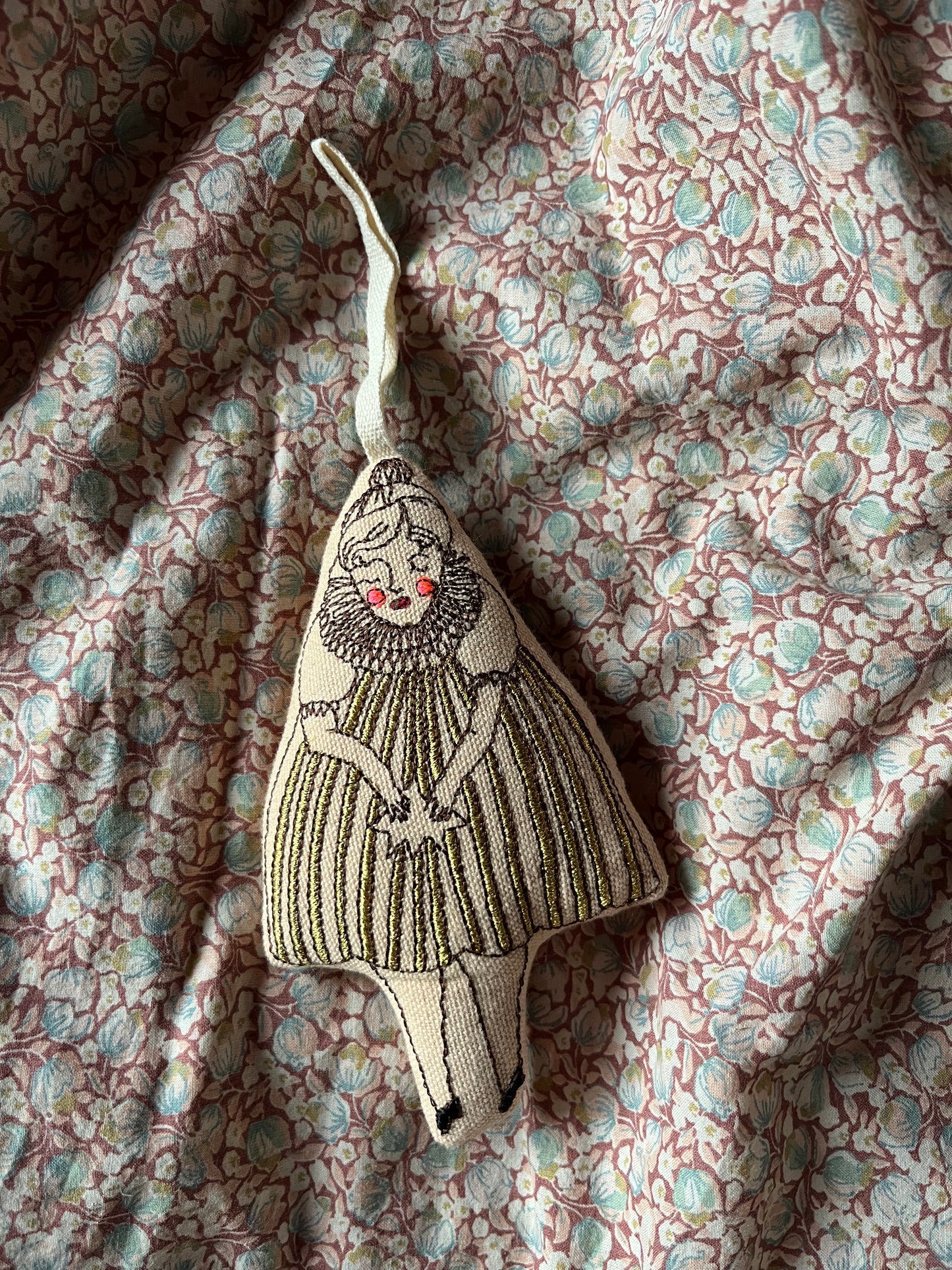 Wishing Star Girl, gevuld met lavendel en katoen, zacht ornament