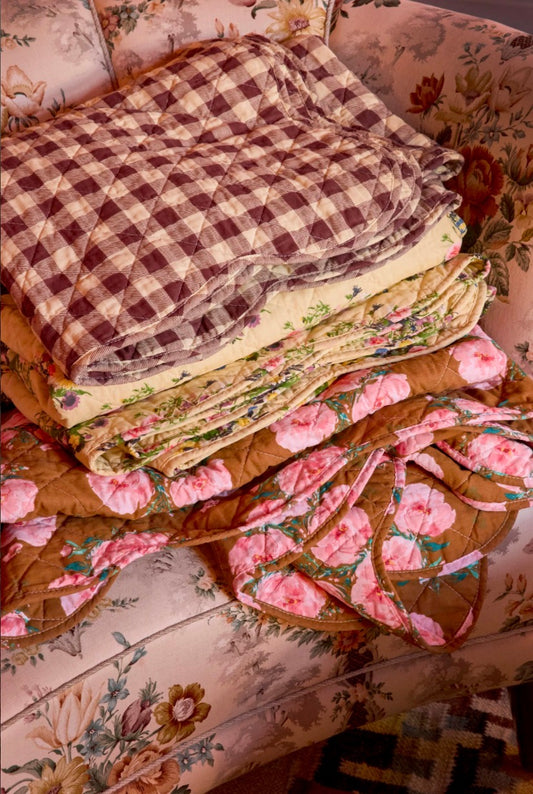 Rice deken "Retro Bouquet"