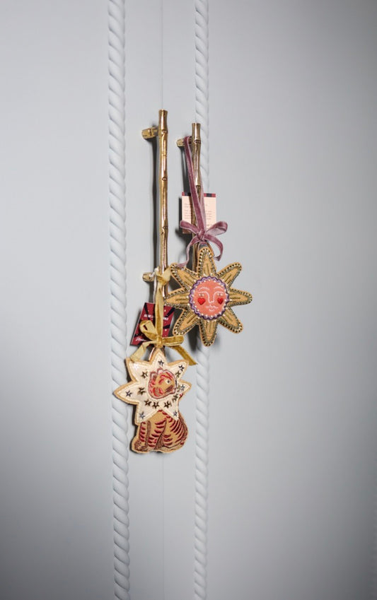 Ornament tijger met ster