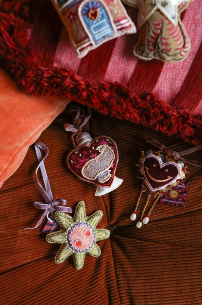 Ornament groene ster