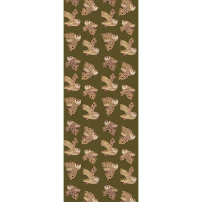 Kinderbehang Meet me at the Wall - Owl - Fern - Aniek Bartels
