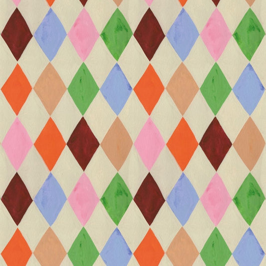 Kinderbehang Meet me at the Wall - Harlequin multicolor - Aniek Bartels