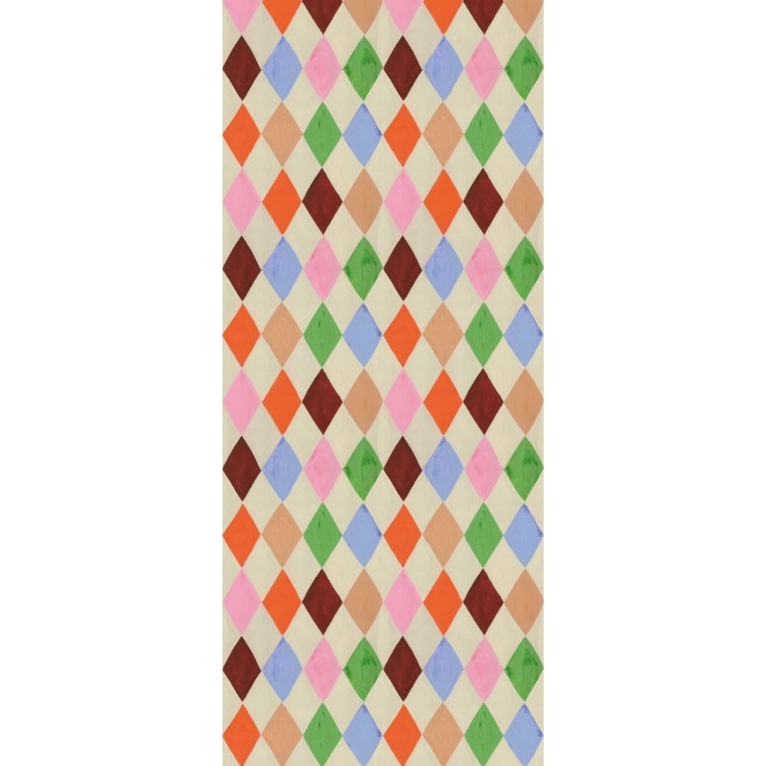 Kinderbehang Meet me at the Wall - Harlequin multicolor - Aniek Bartels