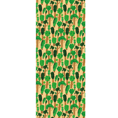 Kinderbehang Meet me at the Wall - Trees - Butter Yellow - Aniek Bartels