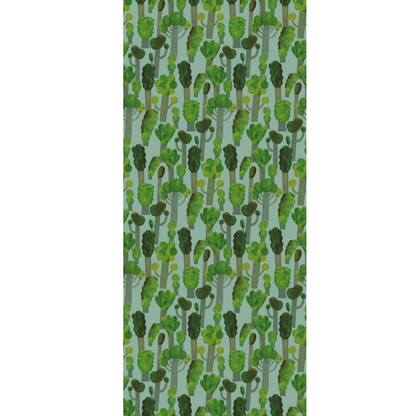 Kinderbehang Meet me at the Wall - Trees - Sky Blue - Aniek Bartels