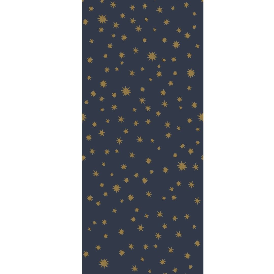 Kinderbehang Meet me at the Wall - Starry Night - Blue - Joëlle Wehkamp