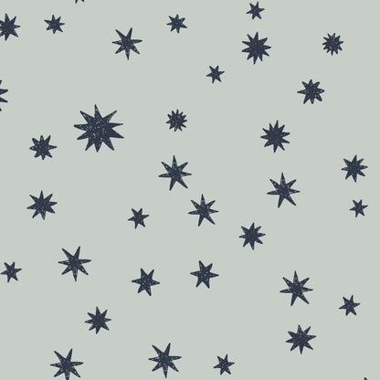 Kinderbehang Meet me at the Wall - Starry Night - Light blue - Joëlle Wehkamp