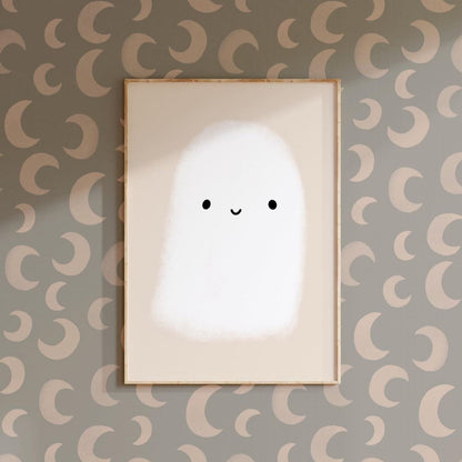 Behang Meet Me at the Wall - Moon Cloud - Aniek Bartels