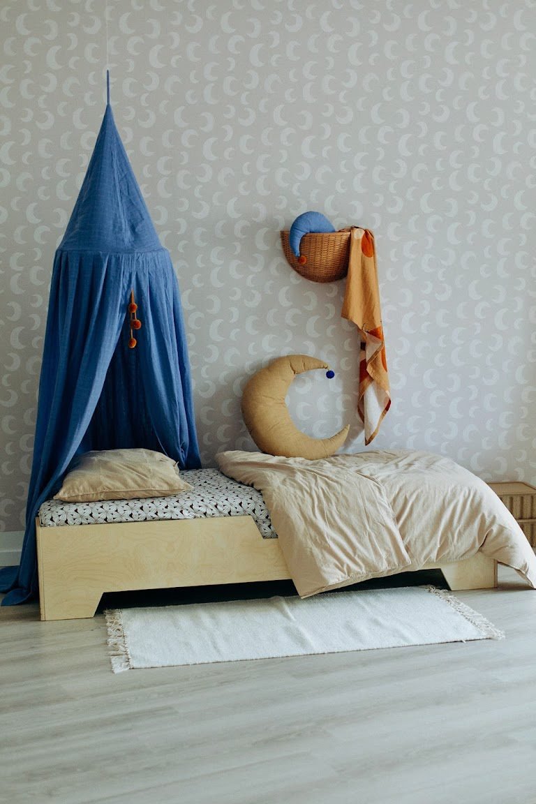 Behangstaal Meet Me at the Wall - Moon Sand - Aniek Bartels