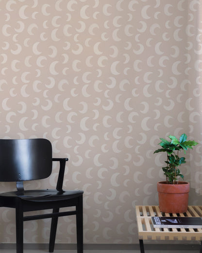 Behangstaal Meet Me at the Wall - Moon Sand - Aniek Bartels