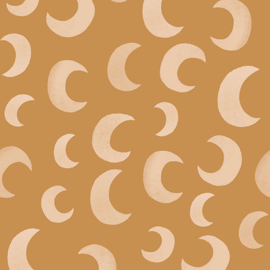 Behangstaal Meet Me at the Wall - Moon Brass - Aniek Bartels