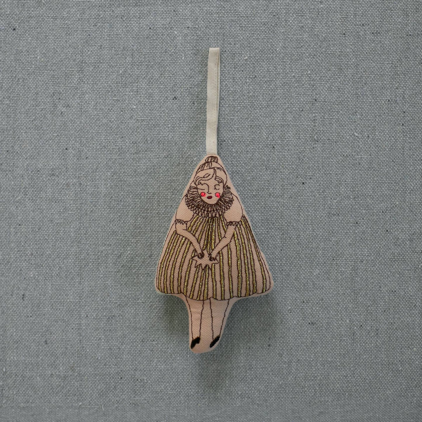 Wishing Star Girl, gevuld met lavendel en katoen, zacht ornament
