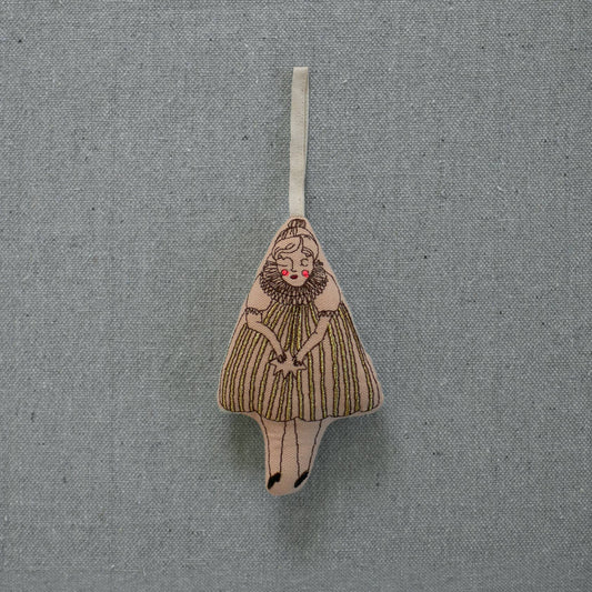 Wishing Star Girl, gevuld met lavendel en katoen, zacht ornament
