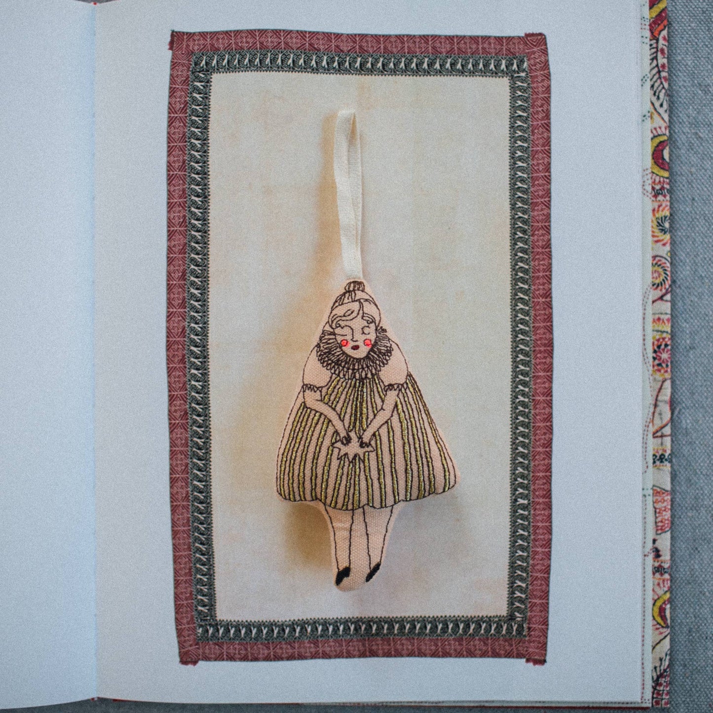 Wishing Star Girl, gevuld met lavendel en katoen, zacht ornament