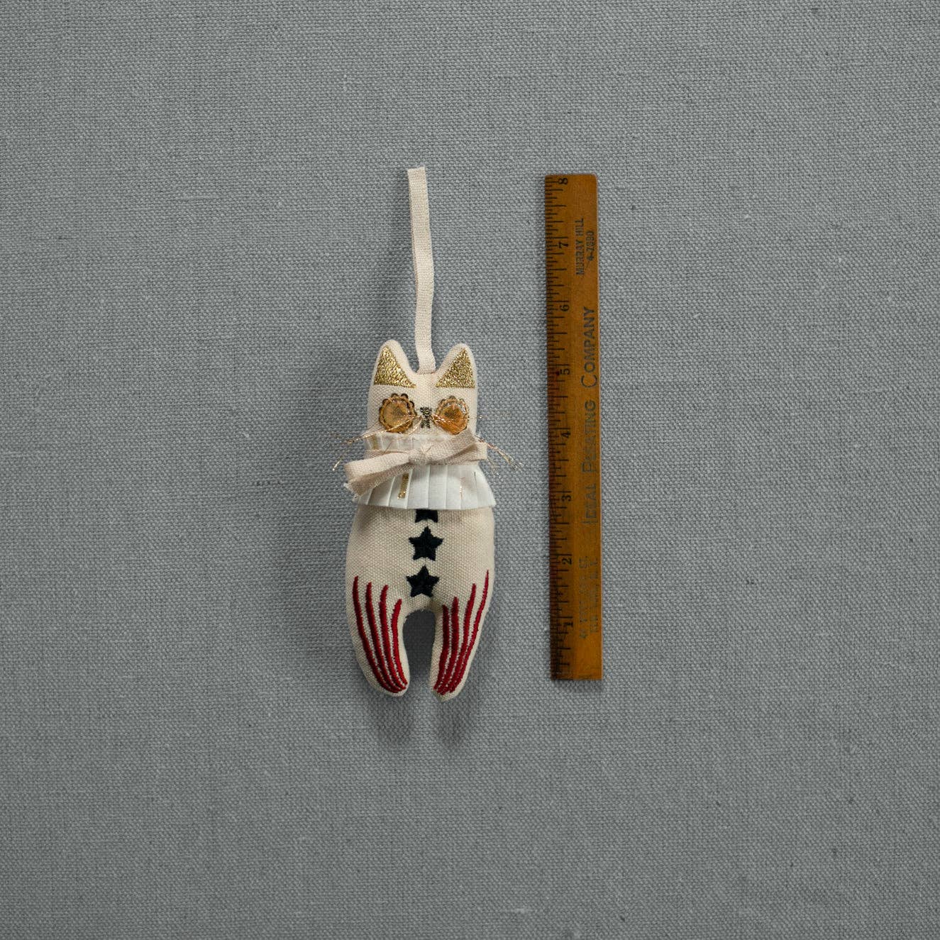 Raketkat, Katoenen Ornament Skippy Cotton